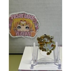 Bright Bat Enamel Pin Fall Autumn Leaves Cow